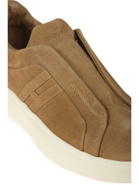 Scarpe Hogan Slip-On H580 Marrone